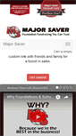 Mobile Screenshot of majorsaver.com